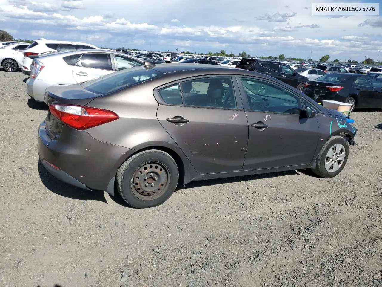 2014 Kia Forte Lx VIN: KNAFK4A68E5075776 Lot: 56538705
