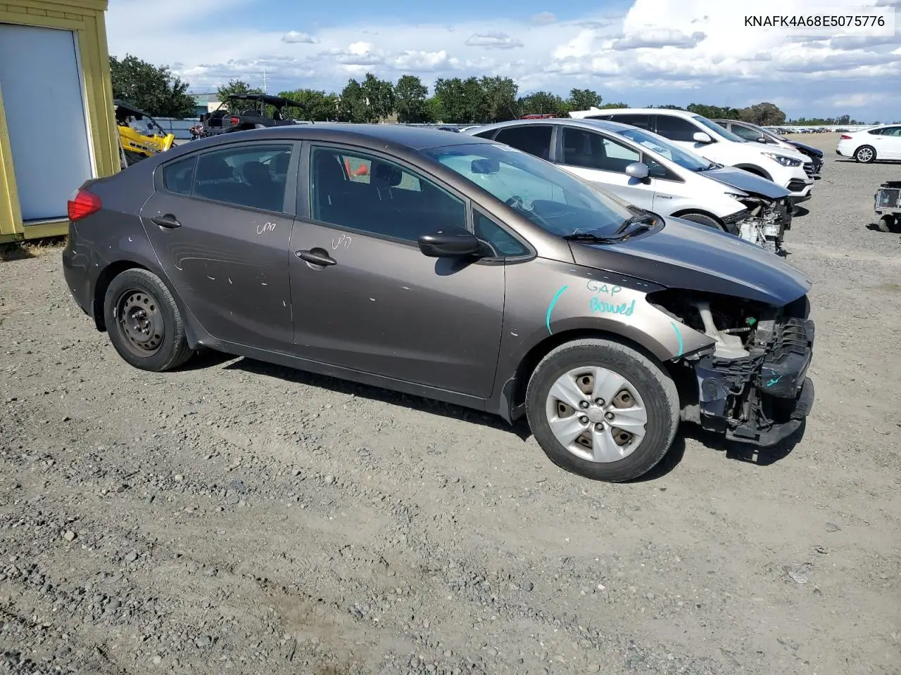 2014 Kia Forte Lx VIN: KNAFK4A68E5075776 Lot: 56538705