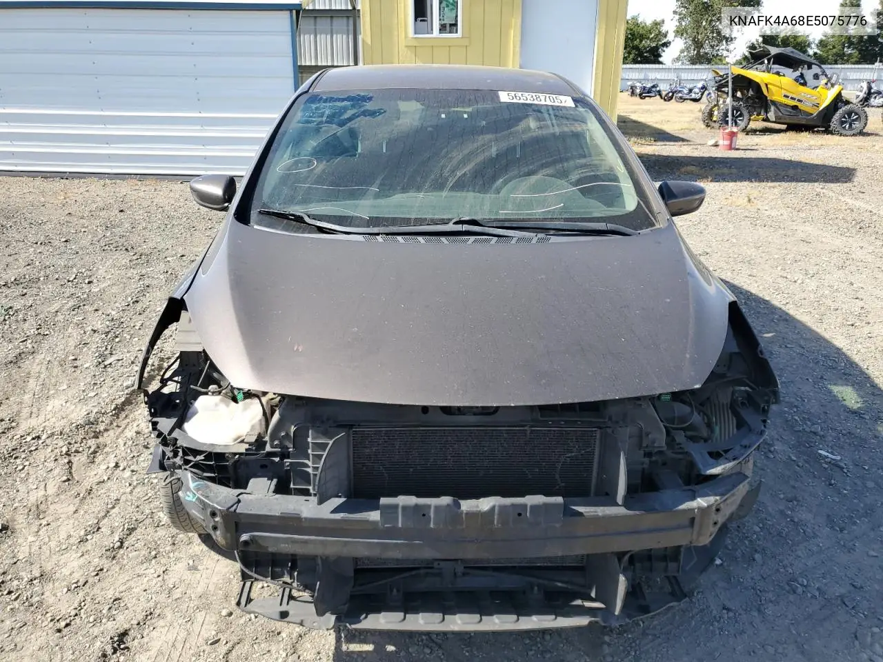 2014 Kia Forte Lx VIN: KNAFK4A68E5075776 Lot: 56538705