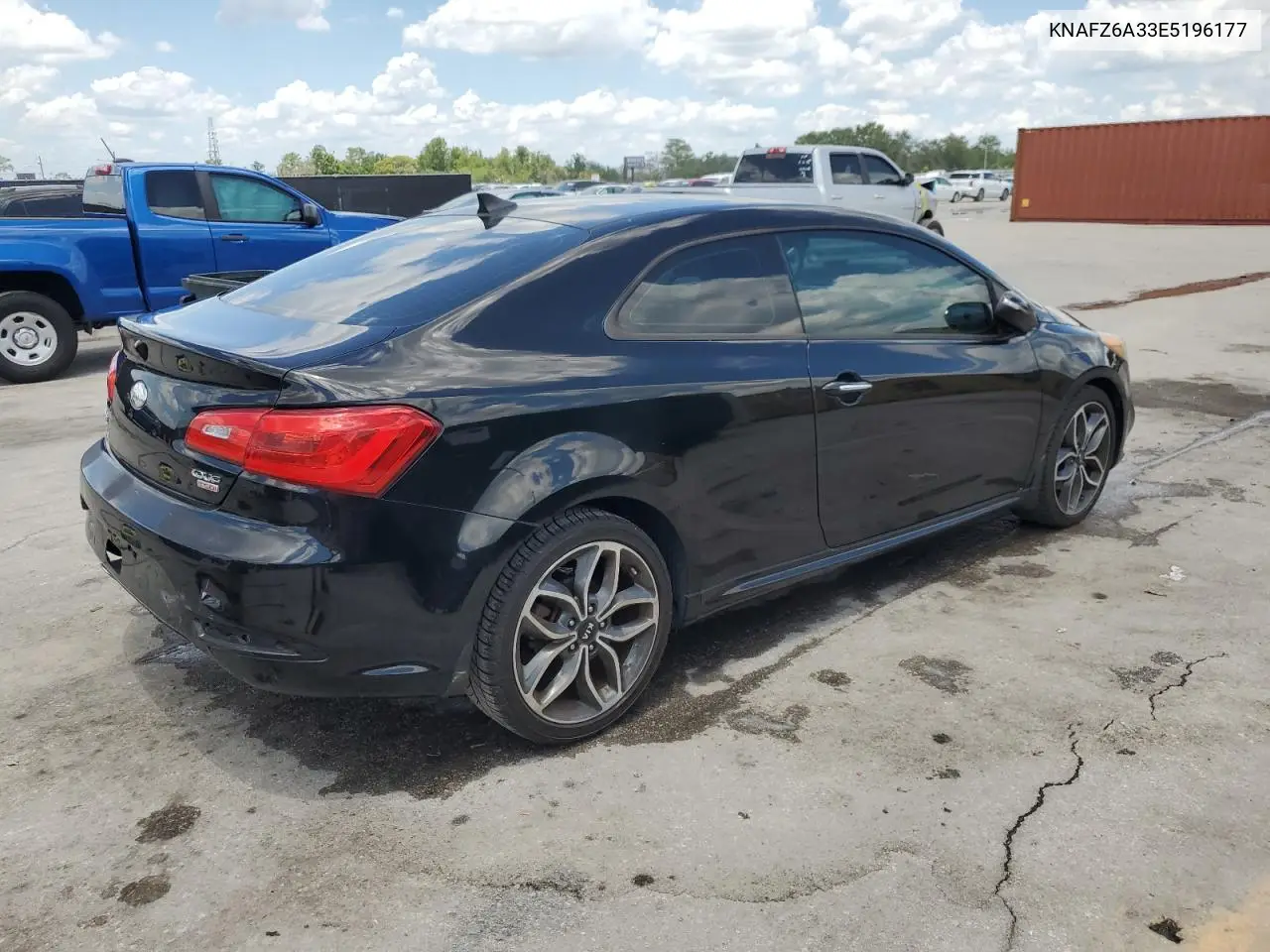 2014 Kia Forte Sx VIN: KNAFZ6A33E5196177 Lot: 56843505