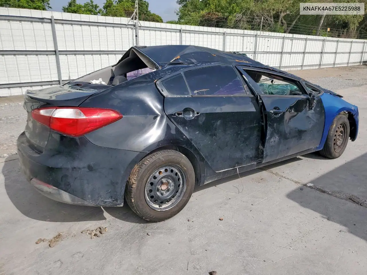 2014 Kia Forte Lx VIN: KNAFK4A67E5225988 Lot: 62589235