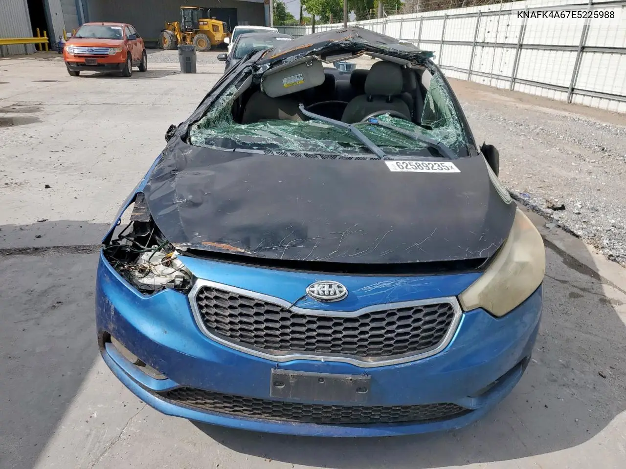 2014 Kia Forte Lx VIN: KNAFK4A67E5225988 Lot: 62589235
