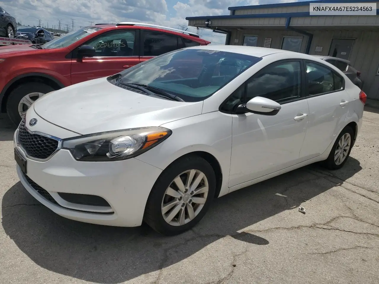 2014 Kia Forte Lx VIN: KNAFX4A67E5234563 Lot: 63069465