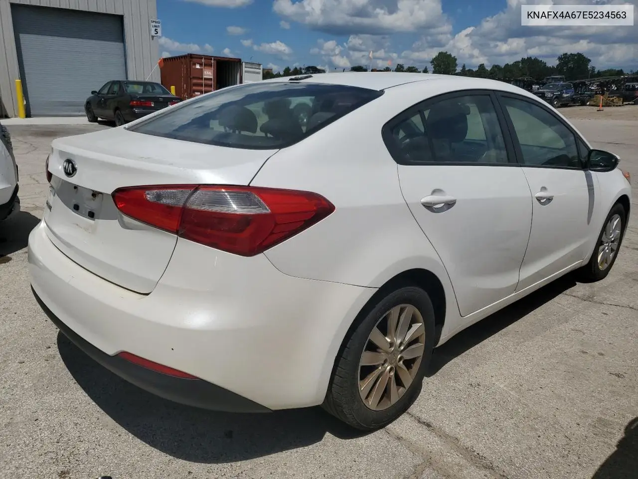 2014 Kia Forte Lx VIN: KNAFX4A67E5234563 Lot: 63069465