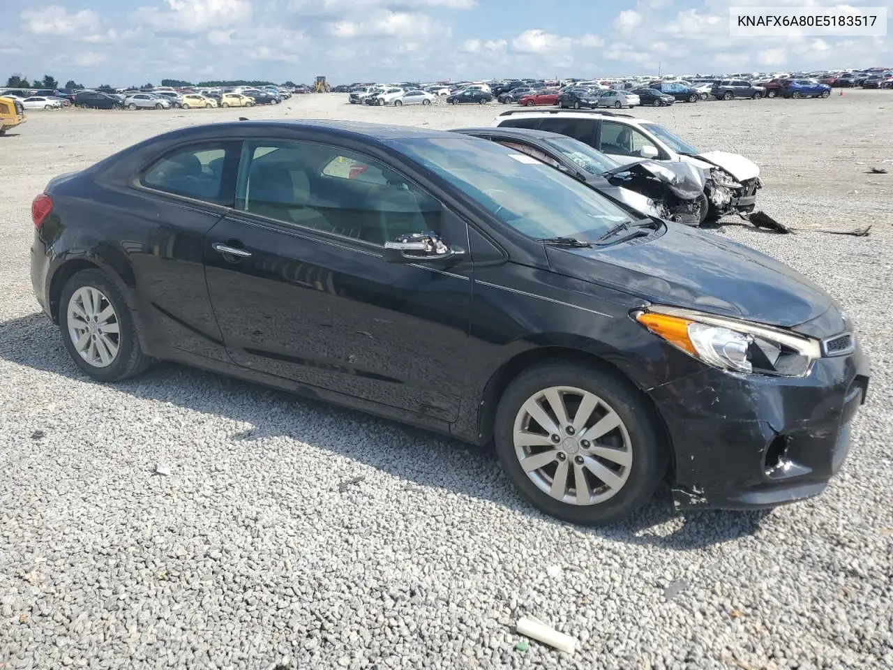 2014 Kia Forte Ex VIN: KNAFX6A80E5183517 Lot: 63114585