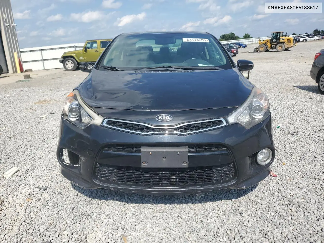 2014 Kia Forte Ex VIN: KNAFX6A80E5183517 Lot: 63114585