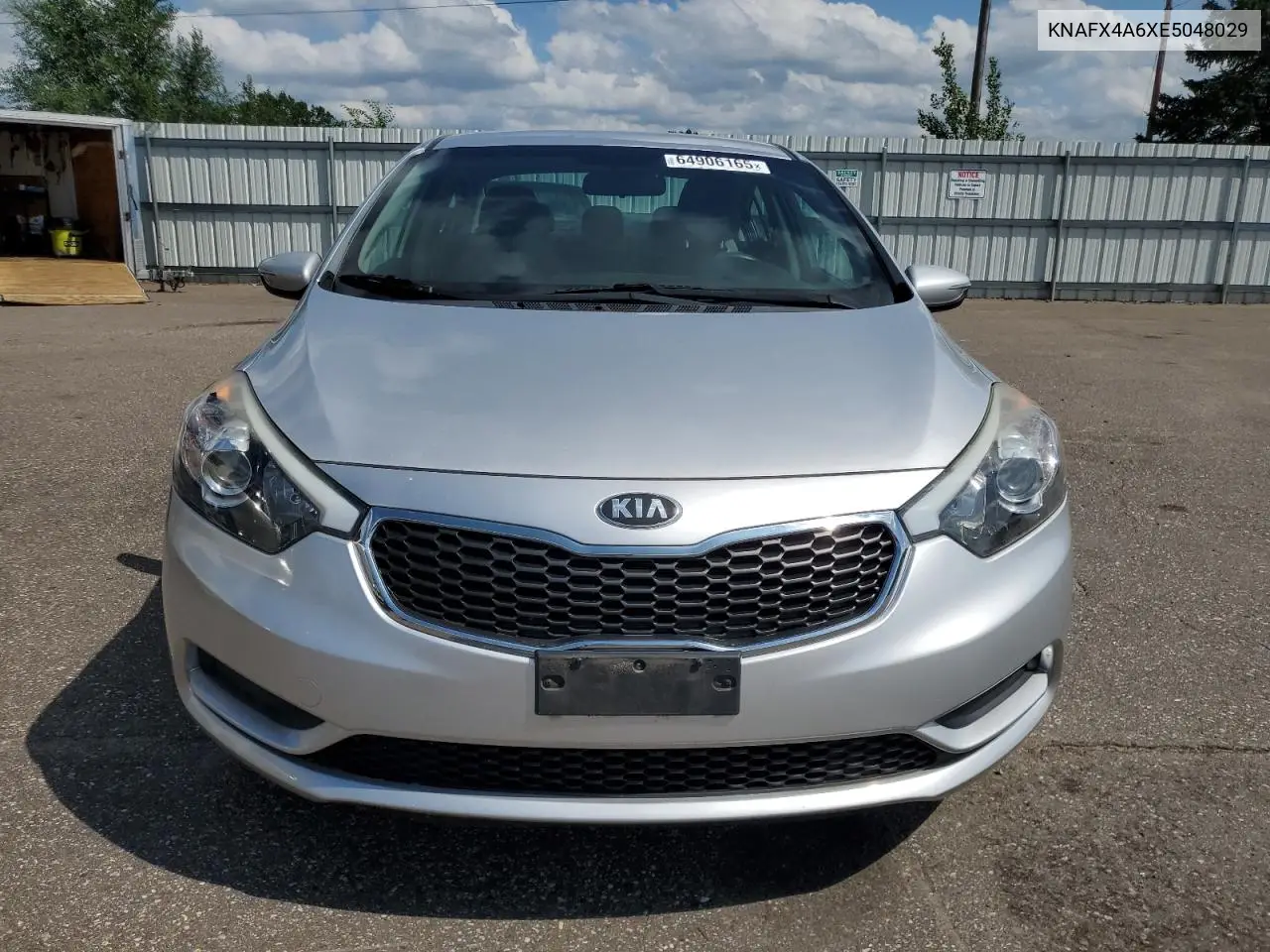 2014 Kia Forte Lx VIN: KNAFX4A6XE5048029 Lot: 64906165