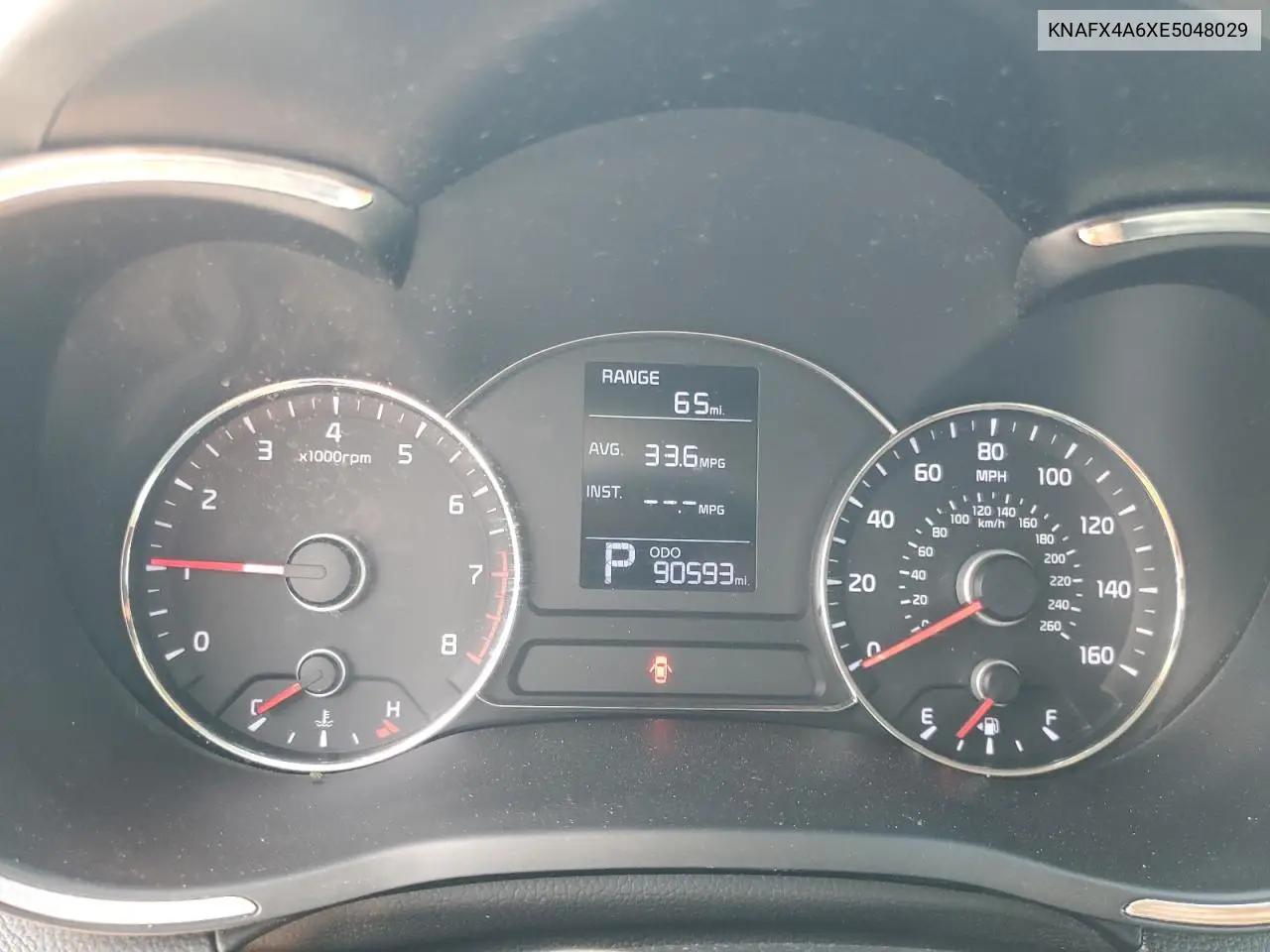2014 Kia Forte Lx VIN: KNAFX4A6XE5048029 Lot: 64906165