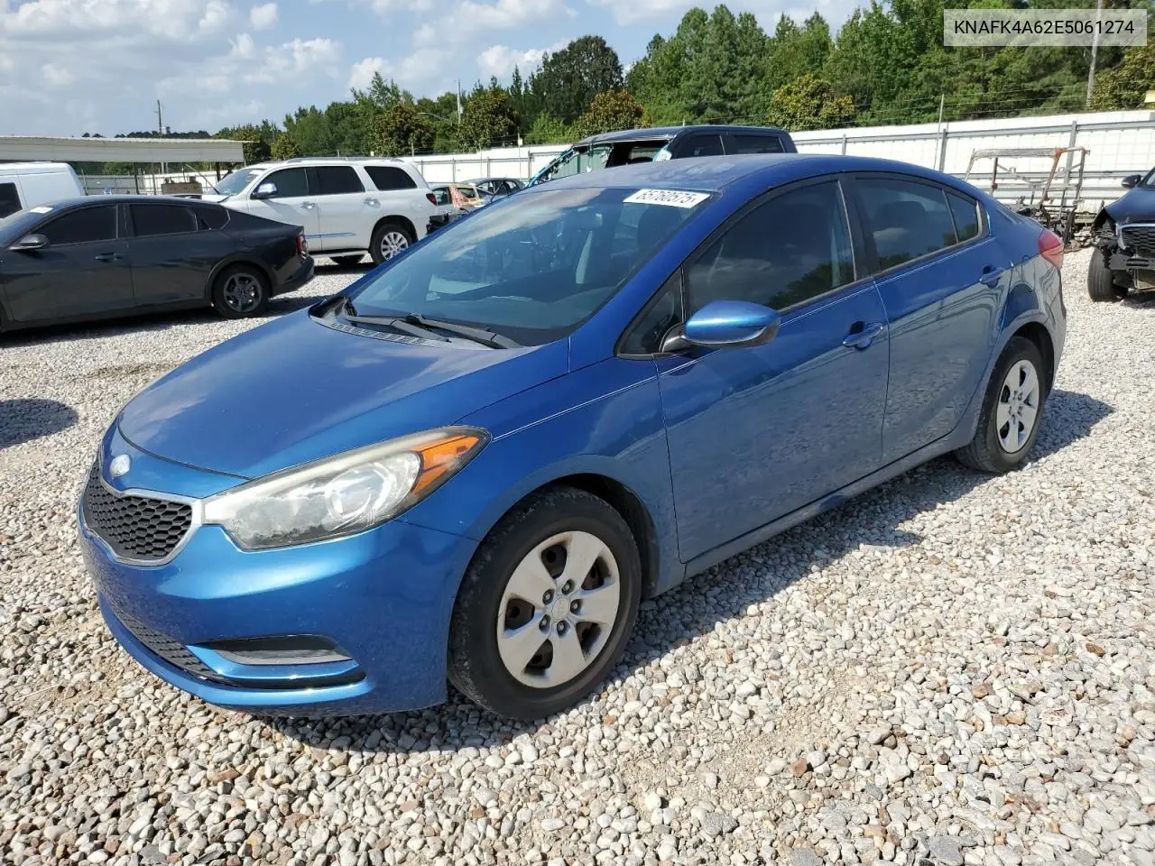 2014 Kia Forte Lx VIN: KNAFK4A62E5061274 Lot: 65760575