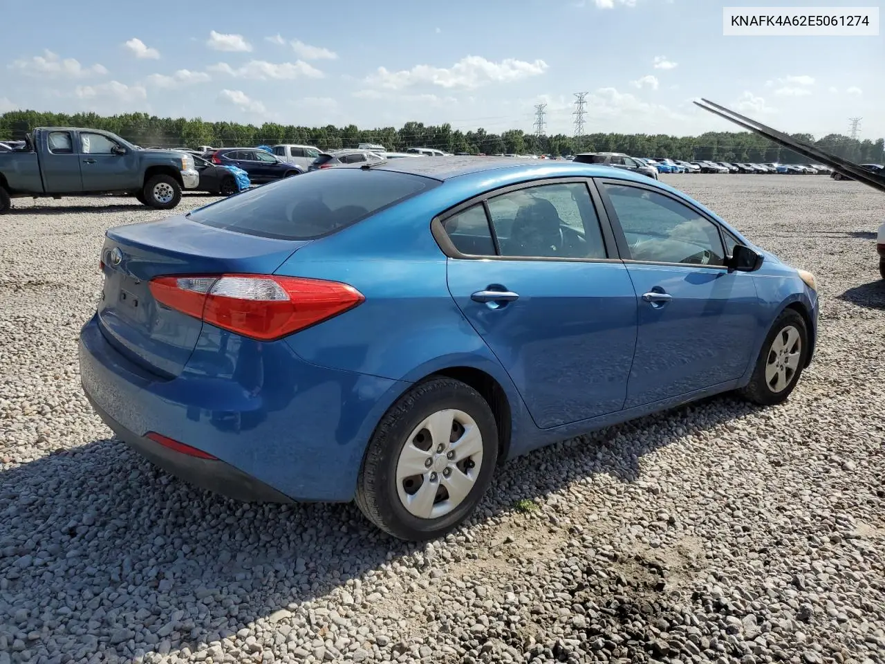2014 Kia Forte Lx VIN: KNAFK4A62E5061274 Lot: 65760575