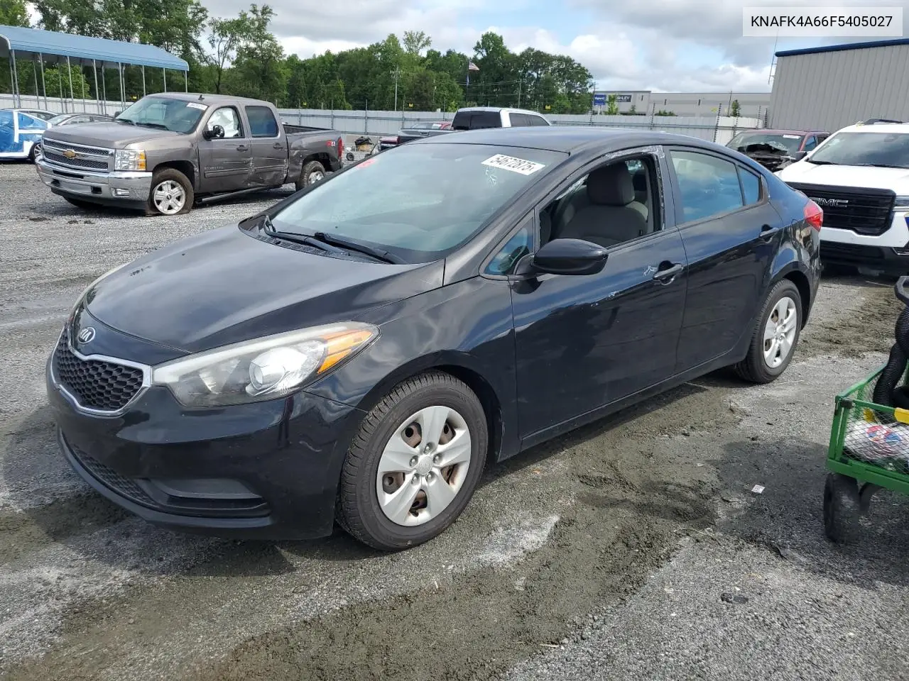 2015 Kia Forte Lx VIN: KNAFK4A66F5405027 Lot: 54672875