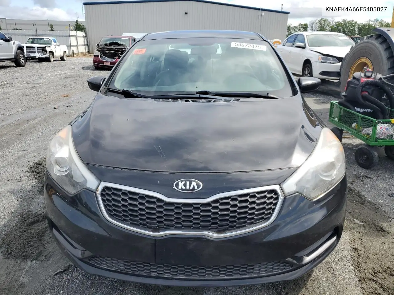2015 Kia Forte Lx VIN: KNAFK4A66F5405027 Lot: 54672875