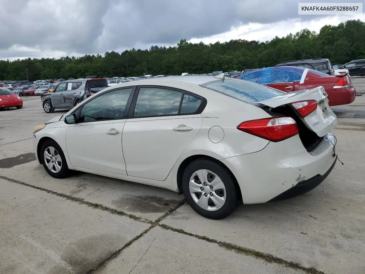 2015 Kia Forte Lx VIN: KNAFK4A60F5288657 Lot: 56285645