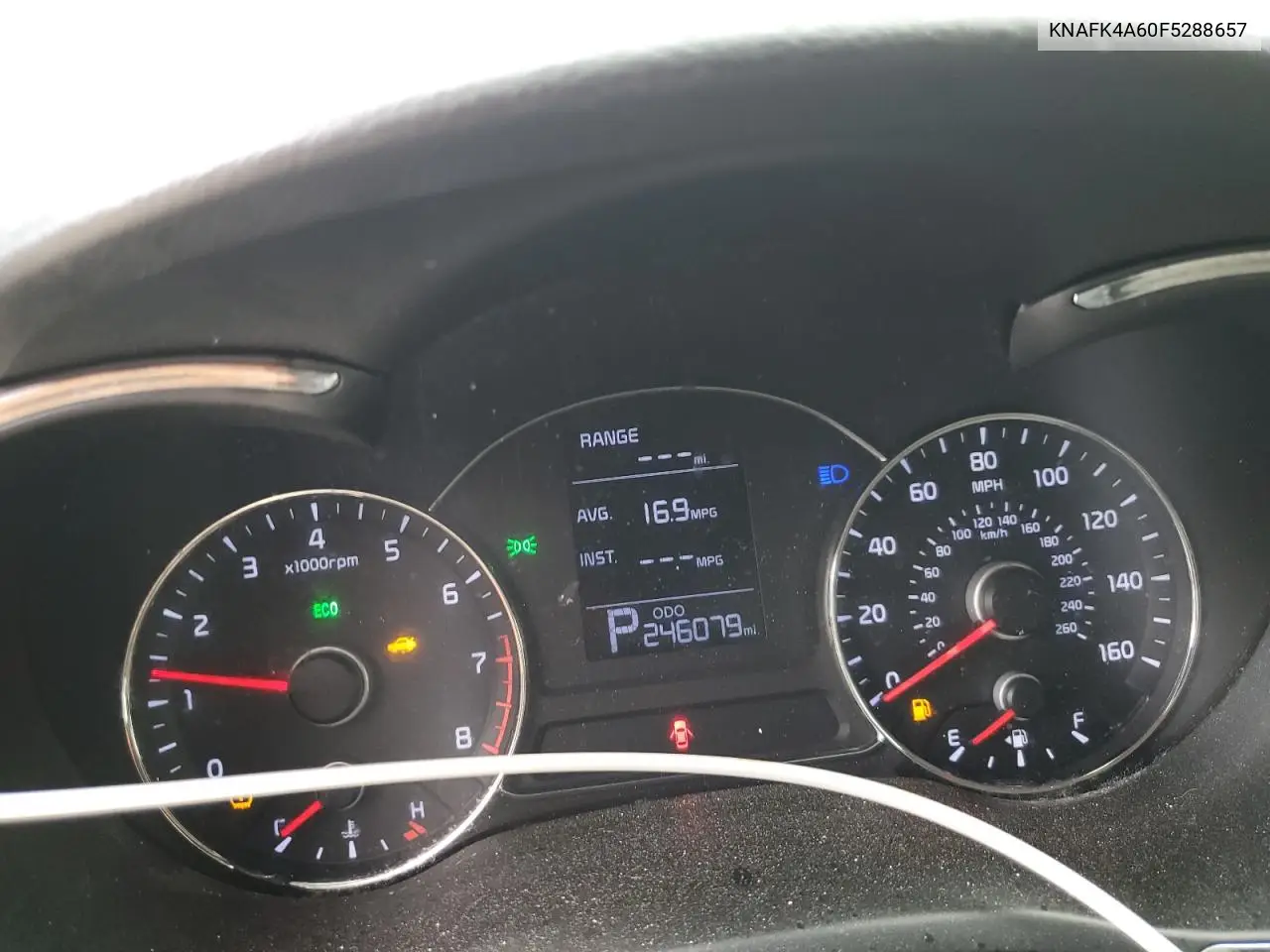 2015 Kia Forte Lx VIN: KNAFK4A60F5288657 Lot: 56285645