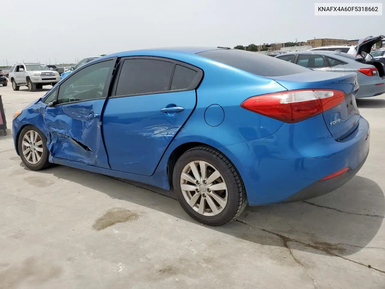 2015 Kia Forte Lx VIN: KNAFX4A60F5318662 Lot: 56561075