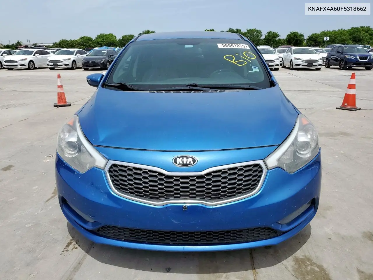 2015 Kia Forte Lx VIN: KNAFX4A60F5318662 Lot: 56561075