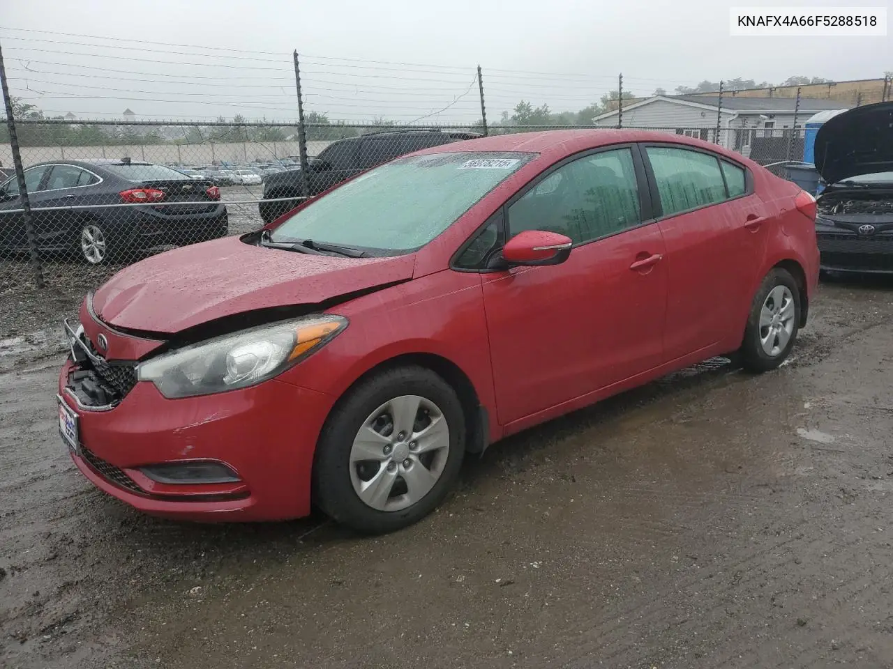 2015 Kia Forte Lx VIN: KNAFX4A66F5288518 Lot: 56978215
