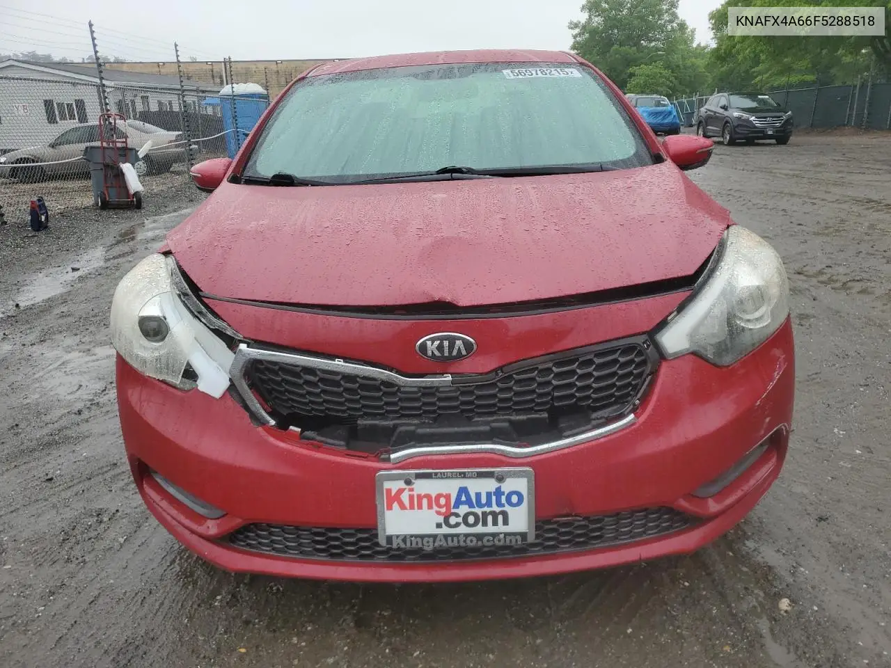 2015 Kia Forte Lx VIN: KNAFX4A66F5288518 Lot: 56978215