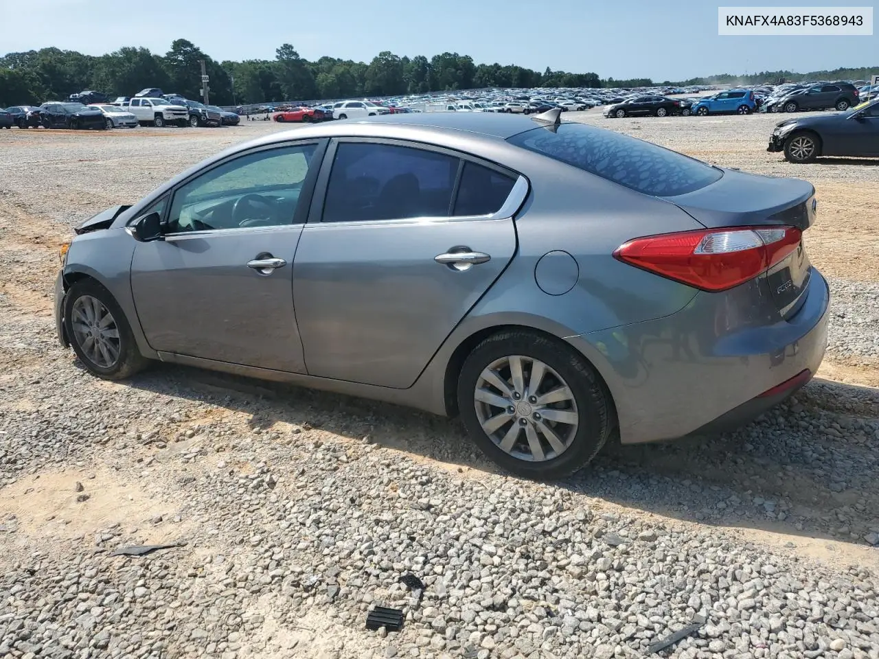 2015 Kia Forte Ex VIN: KNAFX4A83F5368943 Lot: 62223565