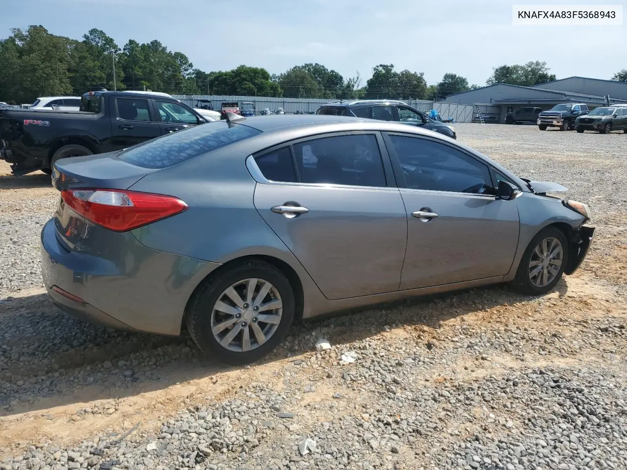 2015 Kia Forte Ex VIN: KNAFX4A83F5368943 Lot: 62223565