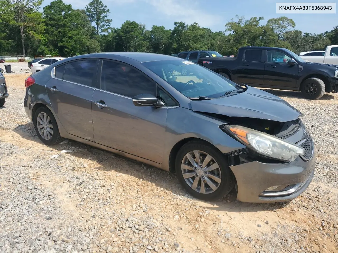 2015 Kia Forte Ex VIN: KNAFX4A83F5368943 Lot: 62223565