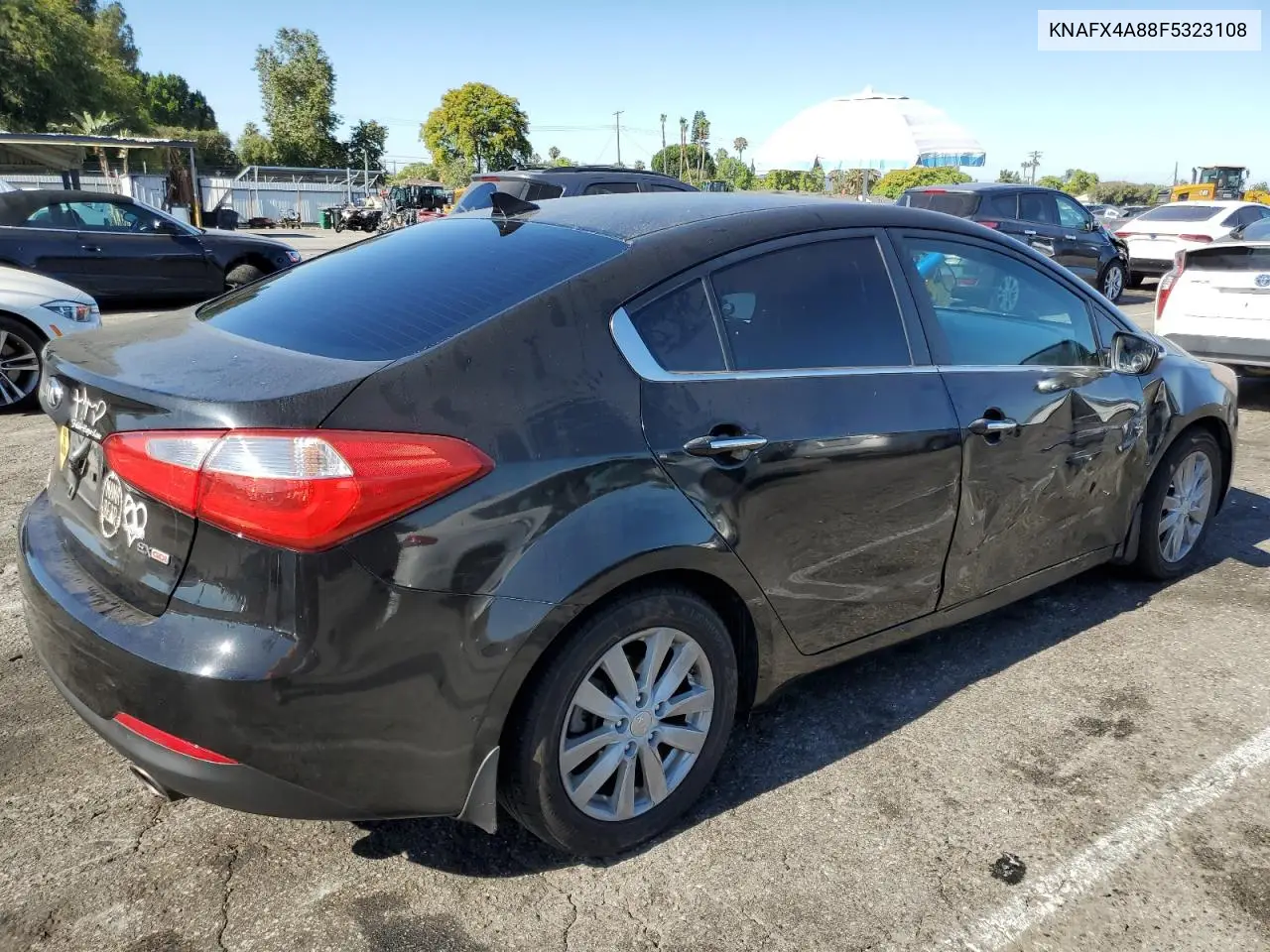 2015 Kia Forte Ex VIN: KNAFX4A88F5323108 Lot: 62401015