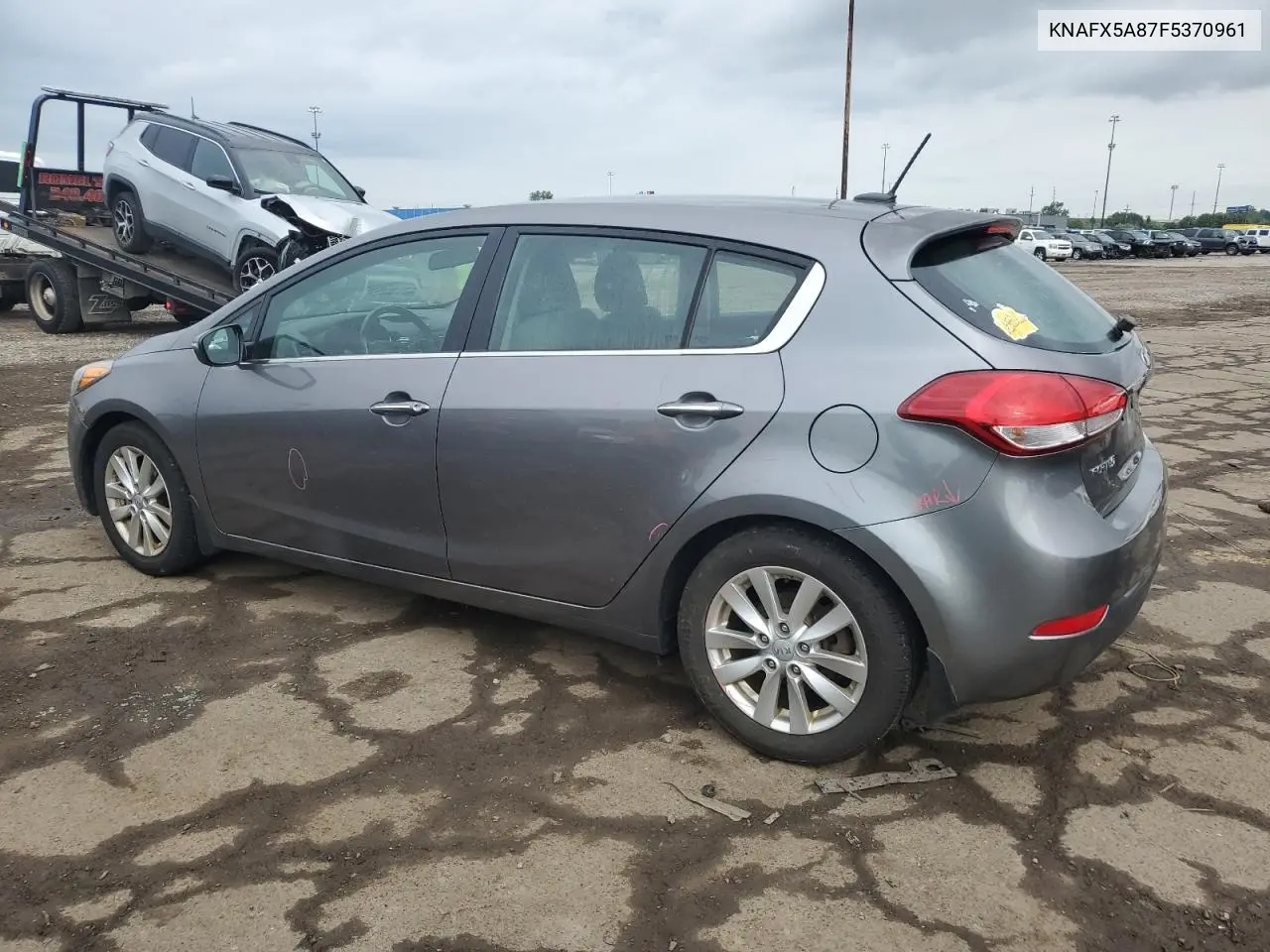 2015 Kia Forte Ex VIN: KNAFX5A87F5370961 Lot: 62548375