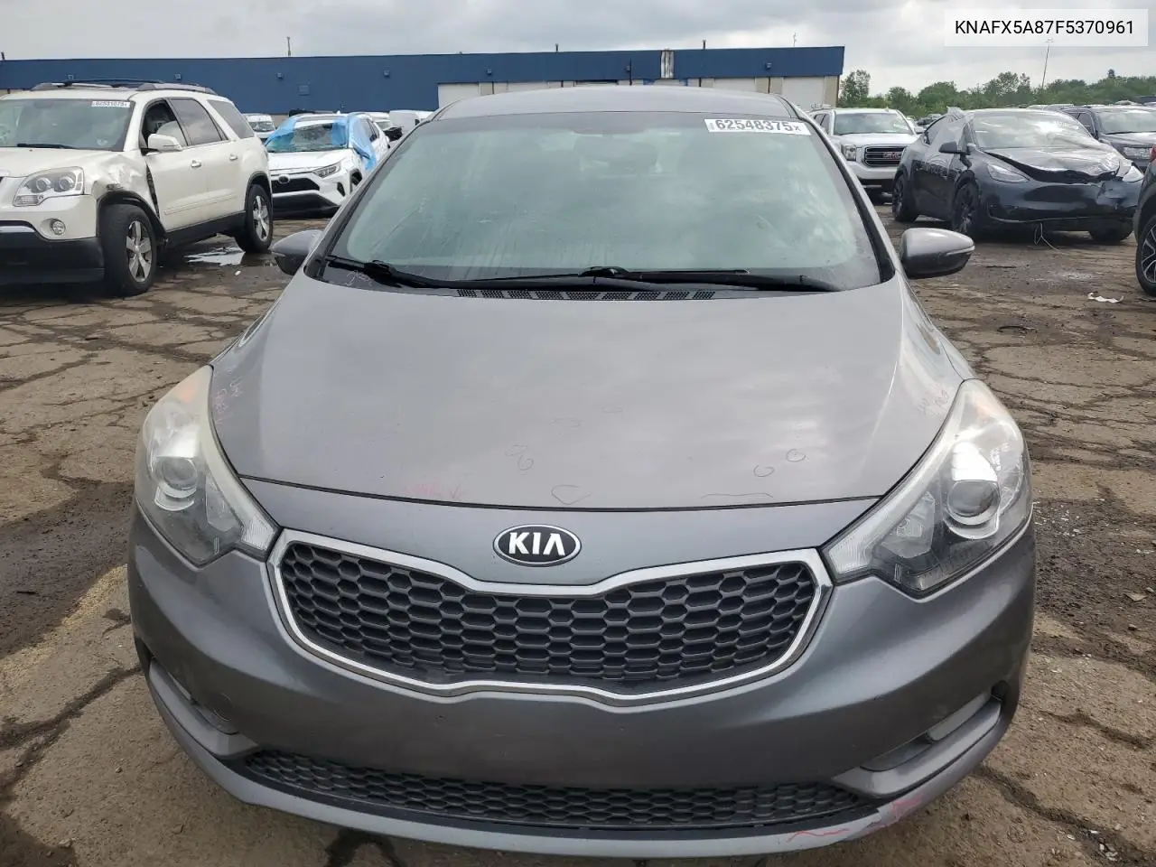 2015 Kia Forte Ex VIN: KNAFX5A87F5370961 Lot: 62548375