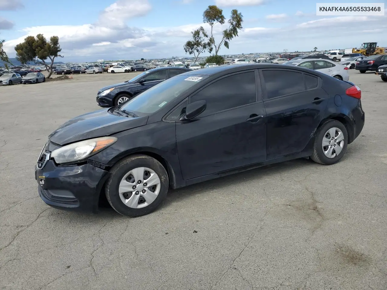 2016 Kia Forte Lx VIN: KNAFK4A65G5533468 Lot: 50834095