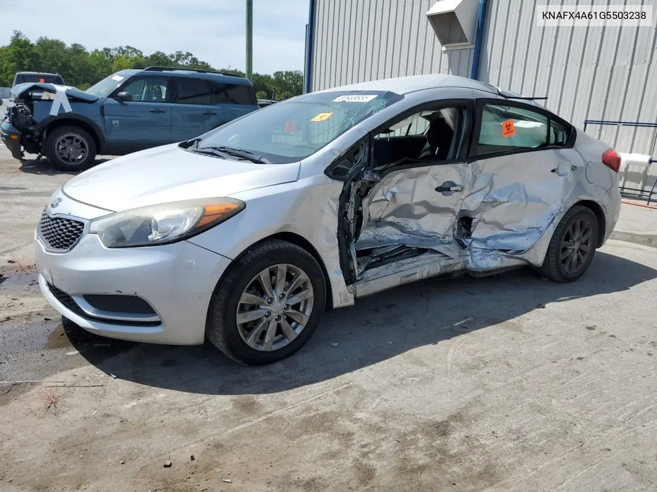 2016 Kia Forte Lx VIN: KNAFX4A61G5503238 Lot: 53999655
