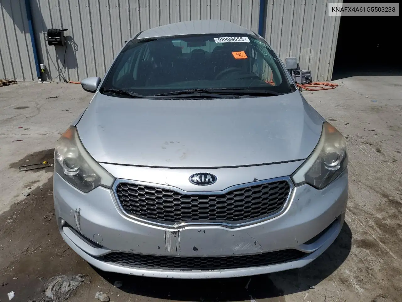 2016 Kia Forte Lx VIN: KNAFX4A61G5503238 Lot: 53999655