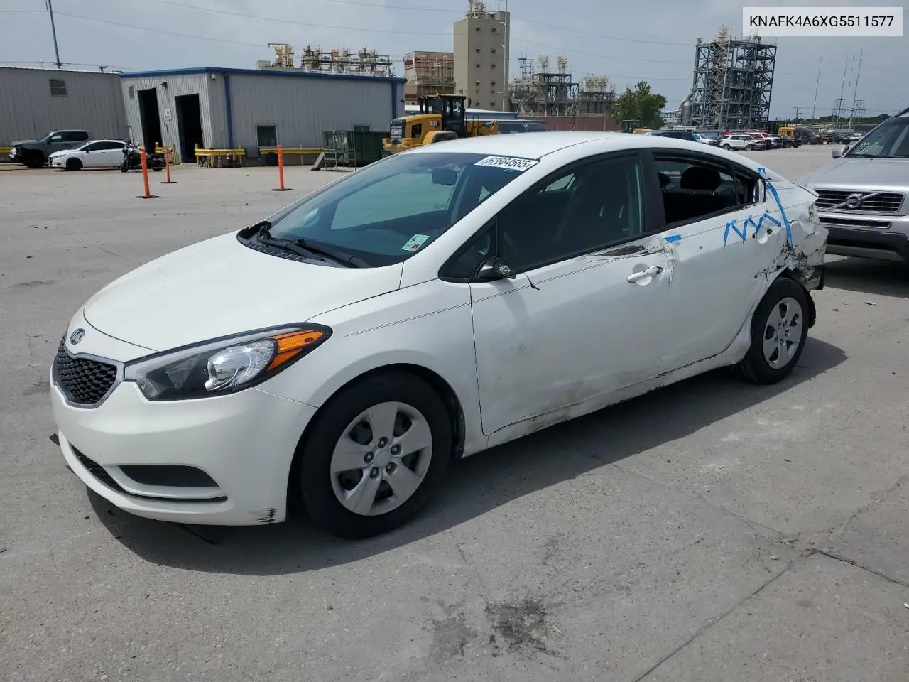 2016 Kia Forte Lx VIN: KNAFK4A6XG5511577 Lot: 62664565