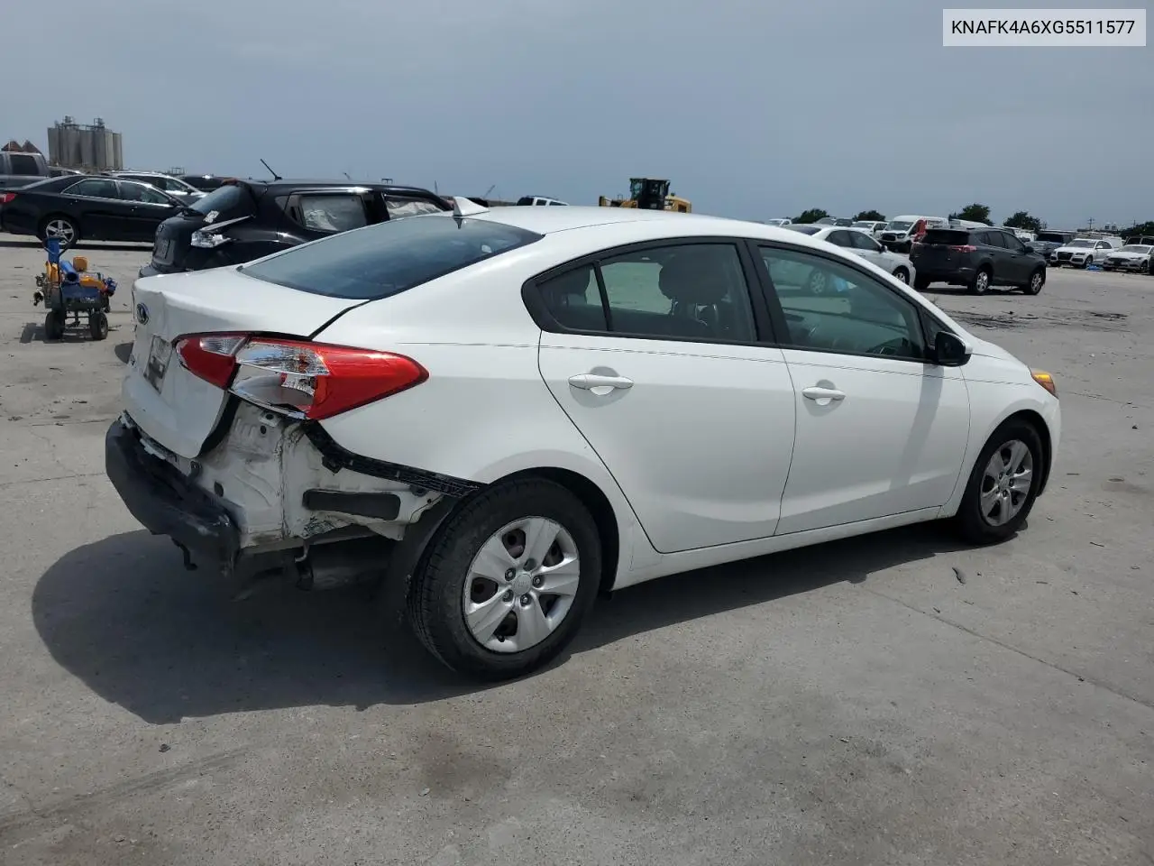 2016 Kia Forte Lx VIN: KNAFK4A6XG5511577 Lot: 62664565