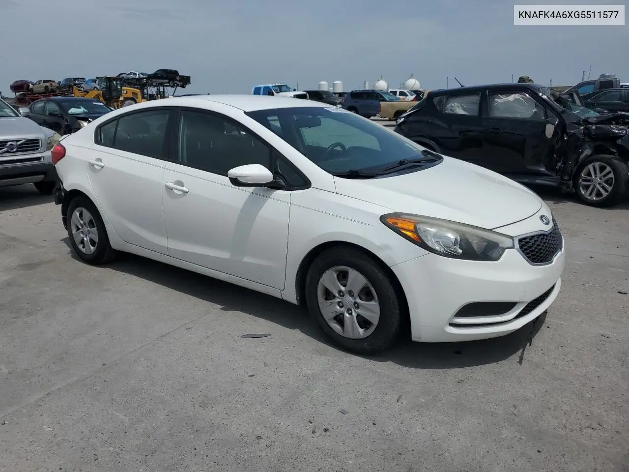 2016 Kia Forte Lx VIN: KNAFK4A6XG5511577 Lot: 62664565