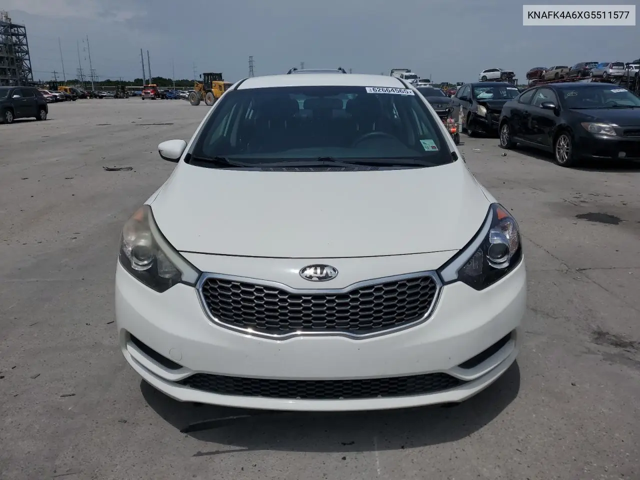 2016 Kia Forte Lx VIN: KNAFK4A6XG5511577 Lot: 62664565
