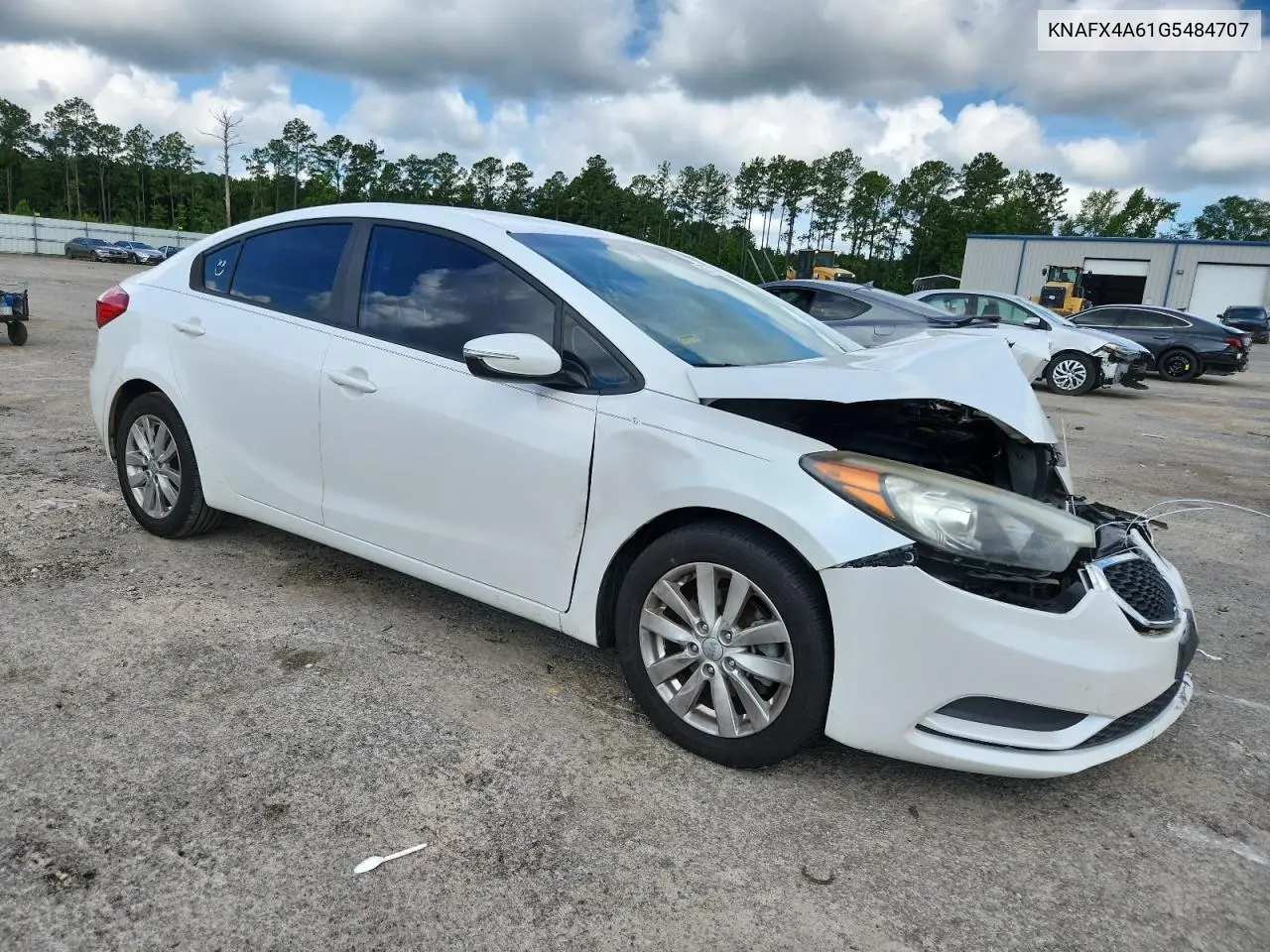 2016 Kia Forte Lx VIN: KNAFX4A61G5484707 Lot: 62727025