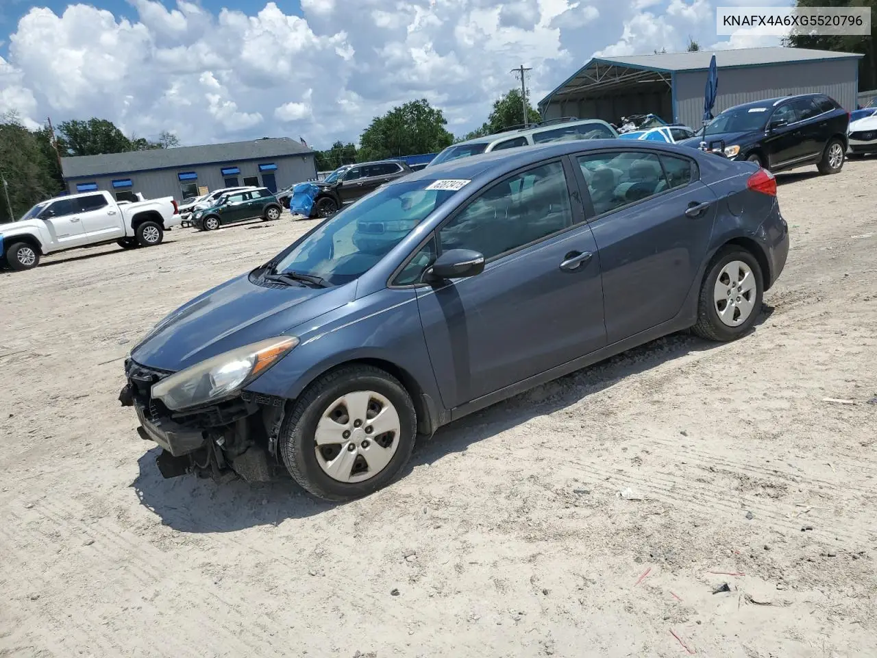 2016 Kia Forte Lx VIN: KNAFX4A6XG5520796 Lot: 62873415