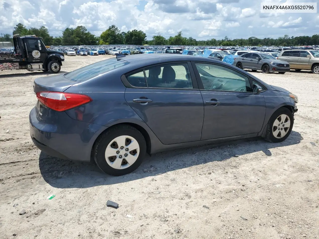 2016 Kia Forte Lx VIN: KNAFX4A6XG5520796 Lot: 62873415