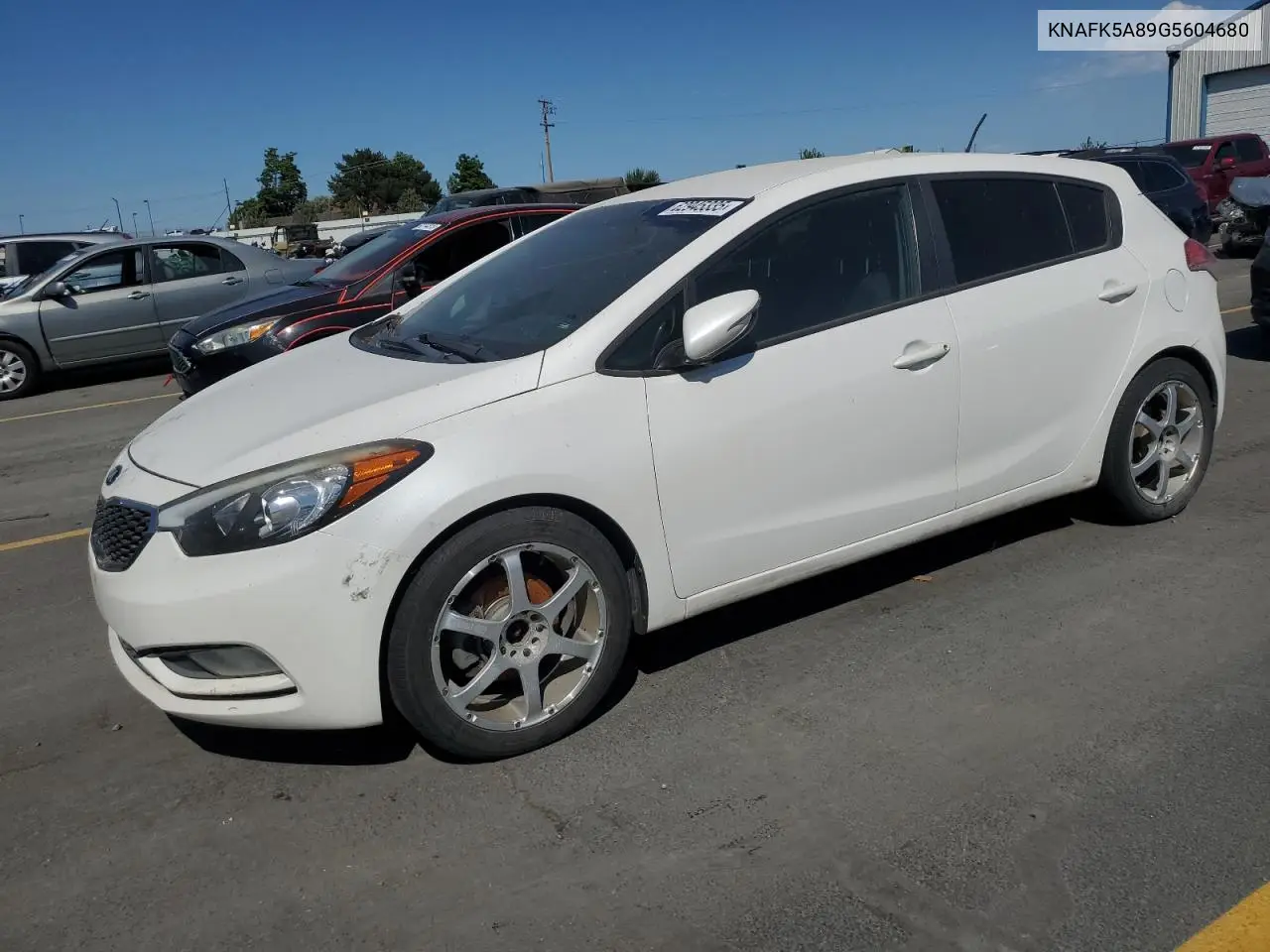 2016 Kia Forte Lx VIN: KNAFK5A89G5604680 Lot: 62945335