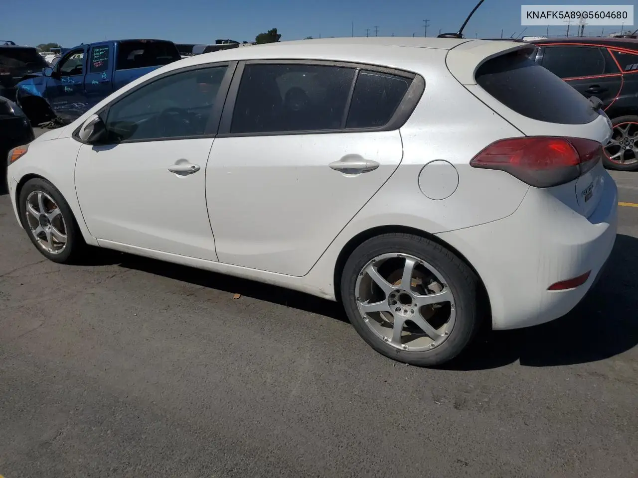 2016 Kia Forte Lx VIN: KNAFK5A89G5604680 Lot: 62945335