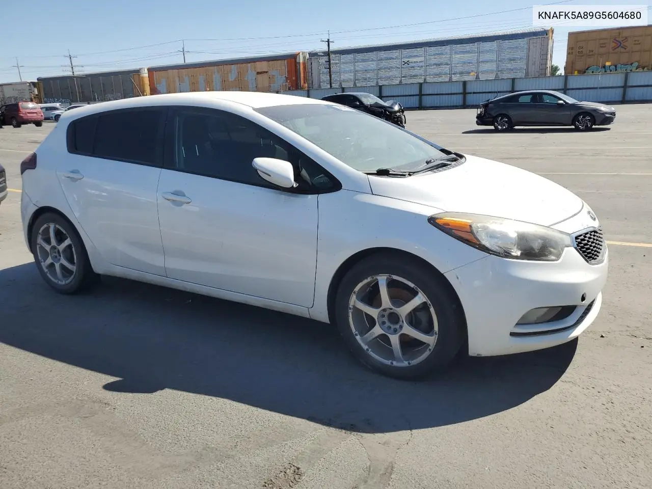2016 Kia Forte Lx VIN: KNAFK5A89G5604680 Lot: 62945335