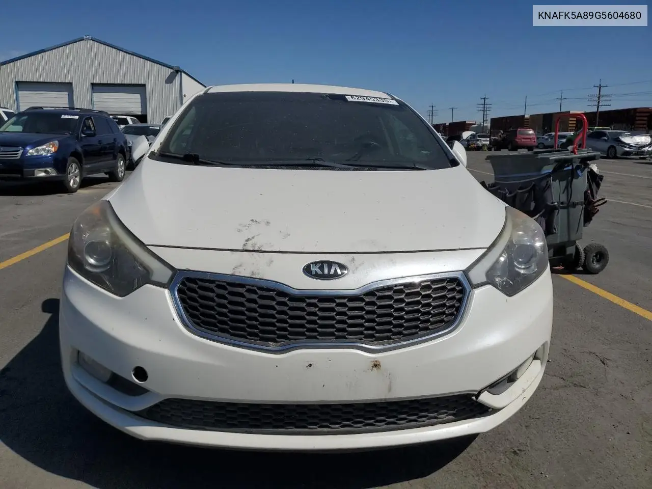 2016 Kia Forte Lx VIN: KNAFK5A89G5604680 Lot: 62945335