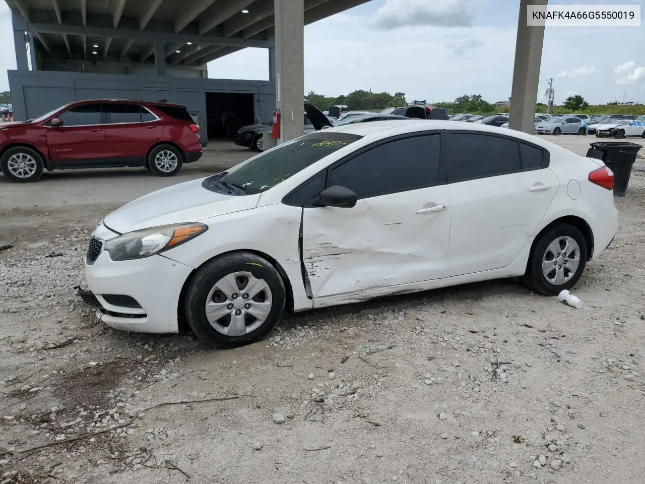 2016 Kia Forte Lx VIN: KNAFK4A66G5550019 Lot: 63039585