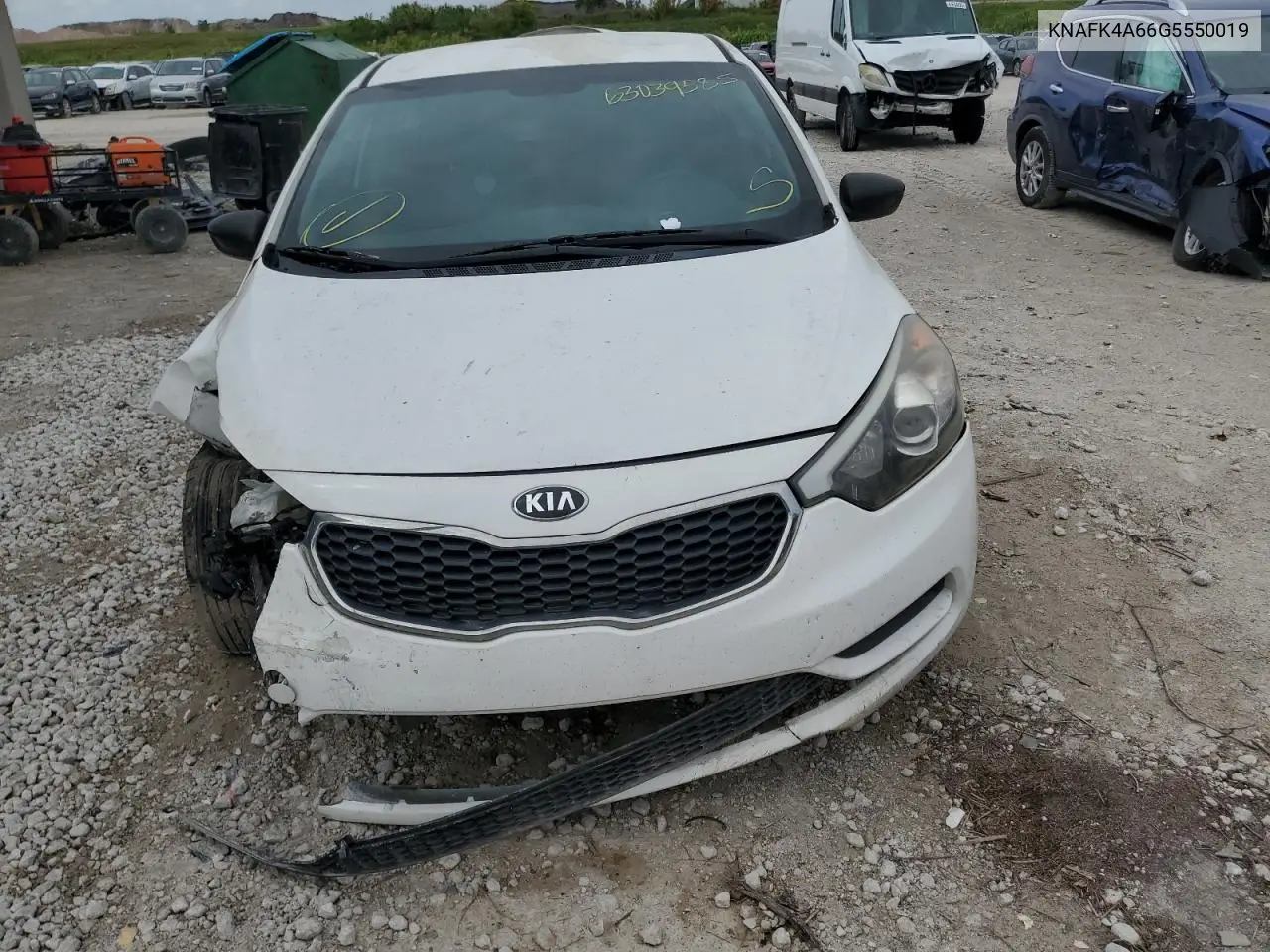 2016 Kia Forte Lx VIN: KNAFK4A66G5550019 Lot: 63039585
