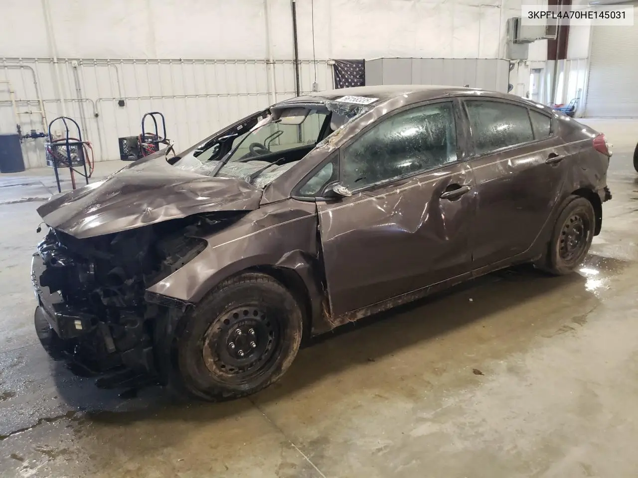 2017 Kia Forte Lx VIN: 3KPFL4A70HE145031 Lot: 56158335