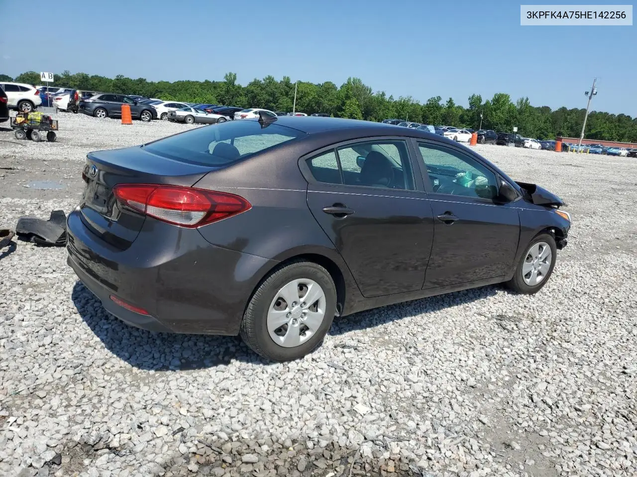 2017 Kia Forte Lx VIN: 3KPFK4A75HE142256 Lot: 56296015