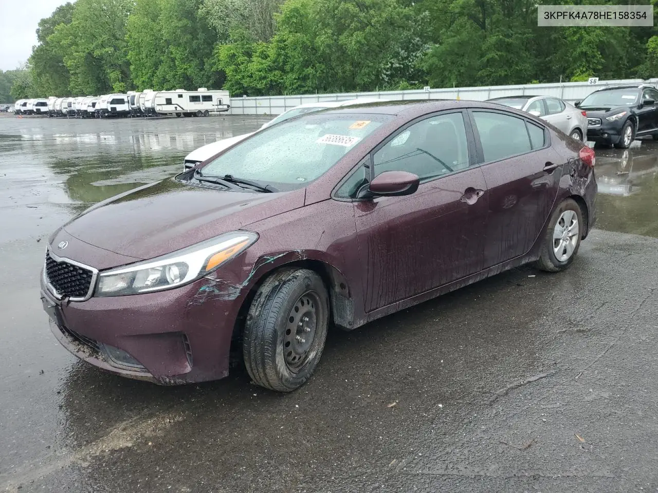 2017 Kia Forte Lx VIN: 3KPFK4A78HE158354 Lot: 56388635
