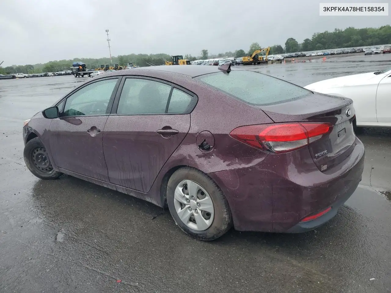 2017 Kia Forte Lx VIN: 3KPFK4A78HE158354 Lot: 56388635