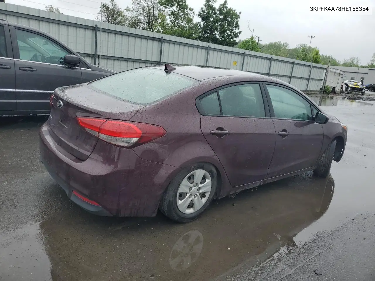 2017 Kia Forte Lx VIN: 3KPFK4A78HE158354 Lot: 56388635