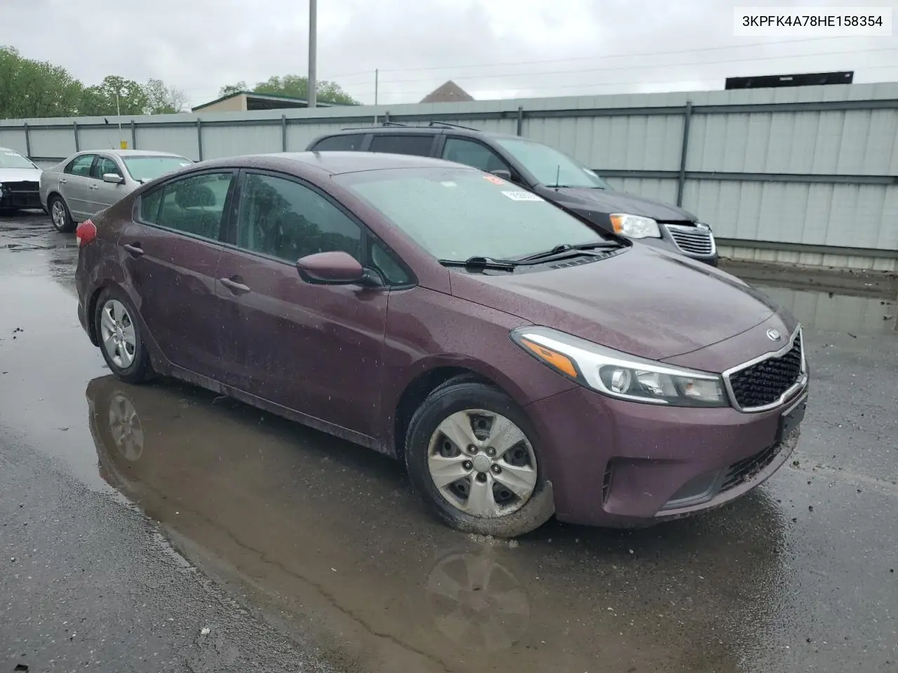2017 Kia Forte Lx VIN: 3KPFK4A78HE158354 Lot: 56388635